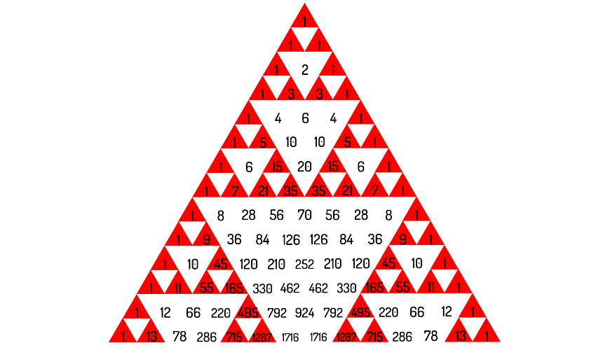 Driehoek van Pascal, 57-4