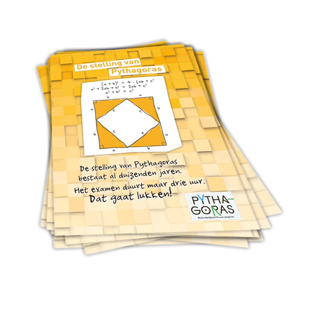 Pythagoras - stapel flyers