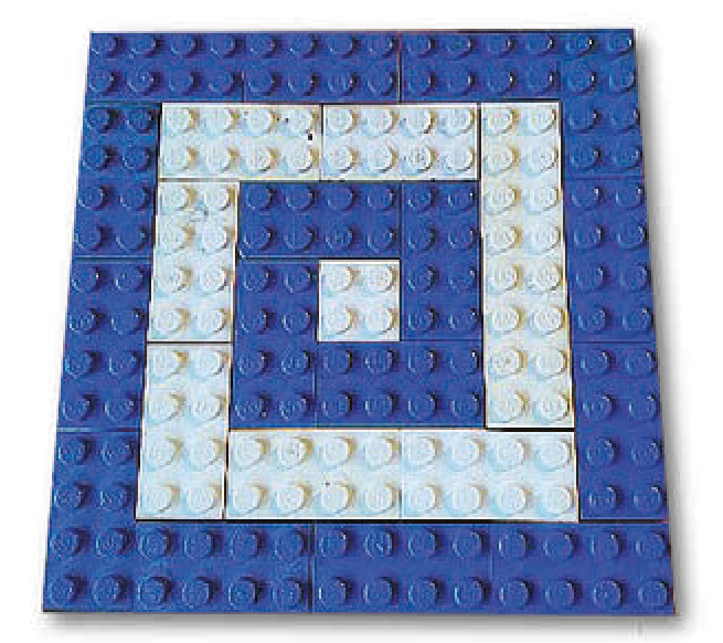 Figuur 2 - Oneven kwadraten